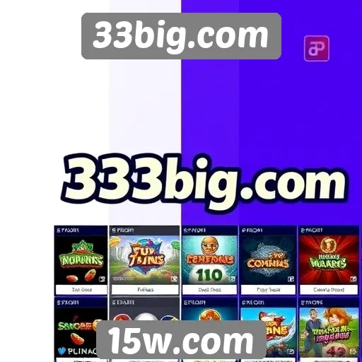 Comparativo entre 33big.com e outros sites de jogos
