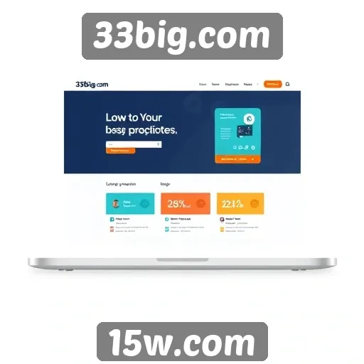 Interface do usuário do 33big.com e sua usabilidade